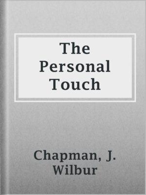 cover image of The Personal Touch